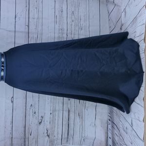 Scott McClintock Navy blue satin Skirt